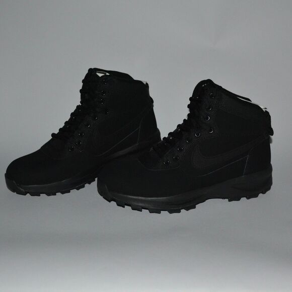 Nike Other - Nike Manoadome Triple Black Boot High Top Suede Size 10.5 844358-003